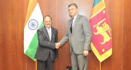 IN NSA Meets with SL Defence Secretary in Delhi